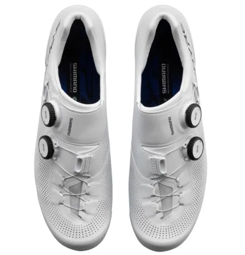 Sapatilha de Ciclismo Shimano SH-RC903 S-Phyre Carbon Speed Branca