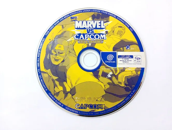 Marvel vs Capcom Dreamcast Original Japonês 