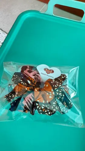 Ateliê Muxima - Scrunchies - Kit Kizomba - Tecido Africano