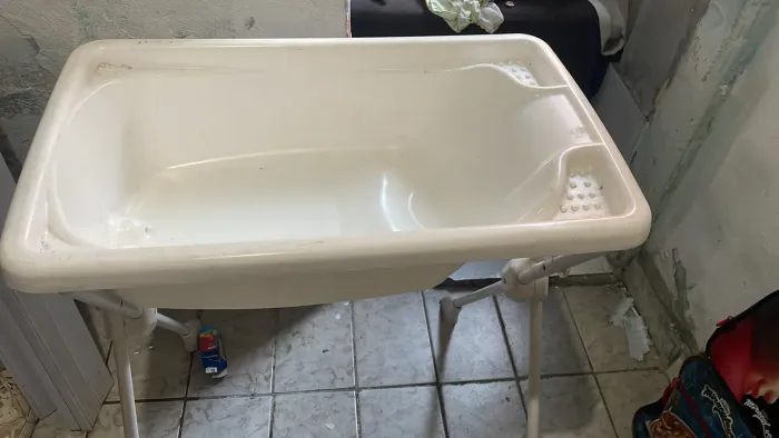 Banheira com suporte