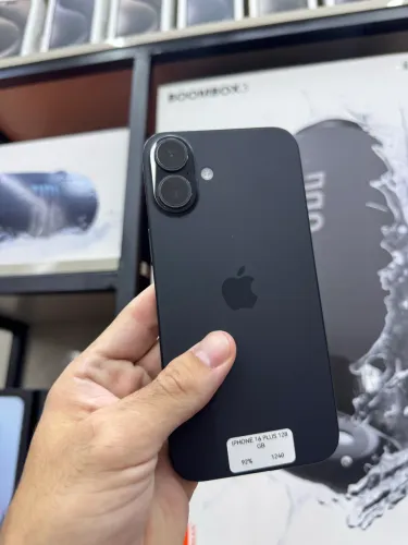 IPHONE 16 PLUS 128GB PRETO SEMI NOVO SUPER PROMOÇÃO JUNHO