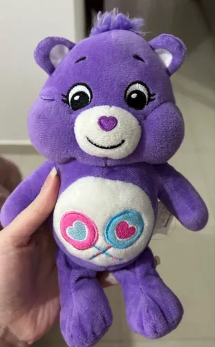 Ursinho Carinhoso Roxo - Cacau Show