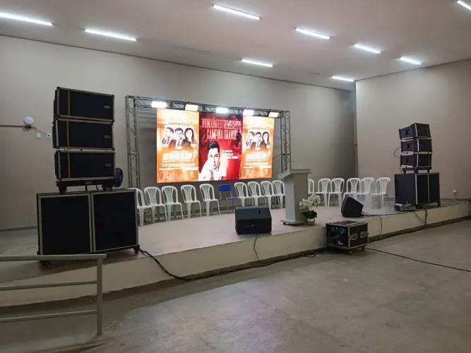 Painel de led,Som, iluminação em Campina Grande grande