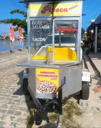 Carretinha de pipoca