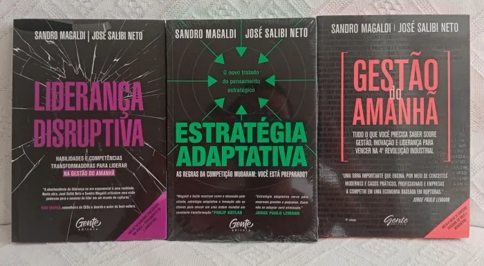 Estratégia adaptativa Gestão do amanhã Liderança disruptiva