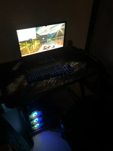 ? PC Gamer Completo Ryzen 5 4600G | 16GB RAM | + Monitor LG 75Hz | Pronto para Usar!