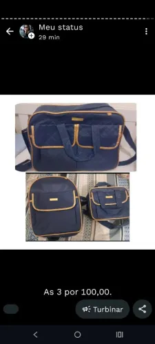 Kit bolsa bebê