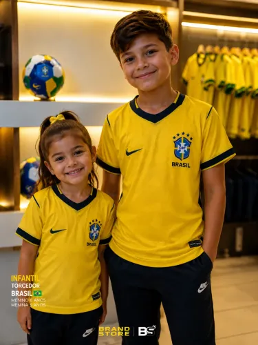 Camisa do Brasil Infantil