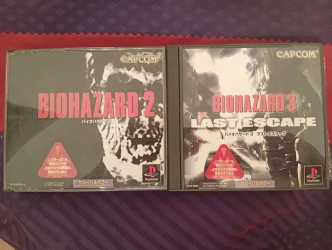Biohazard 2 e 3 completos