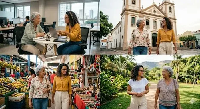Monitora de Idosa em Viagens