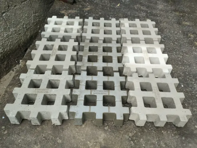 Piso grama 32x32x07