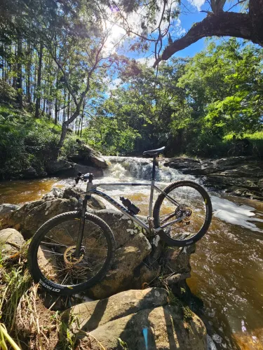Bicicleta equipada Mountain bike.