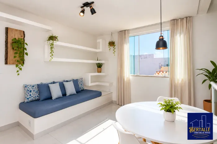 Apartamento com Suíte, 2 Vagas e Área Gourmet no Vila Cloris
