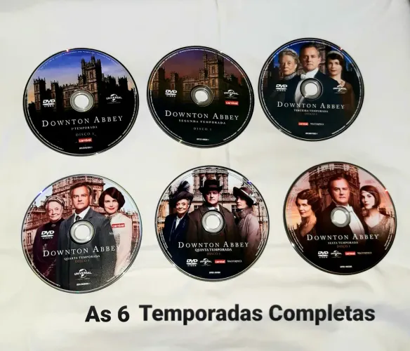 Coleção Completa DVD Downton Abbey (6 Temporadas)