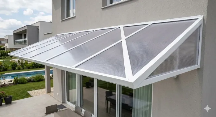 Toldo de alumínio