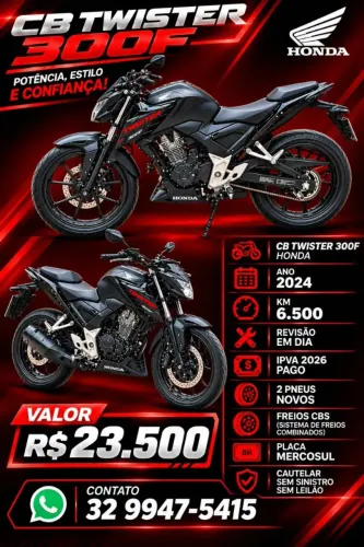 Vendo cb twister 300f