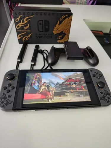 Nintendo switch Monster Hunter Edition desbloqueado