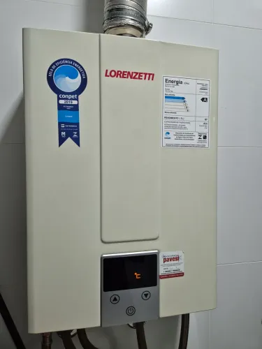 Aquecedor Digital de Água a Gás - Lorenzetti
