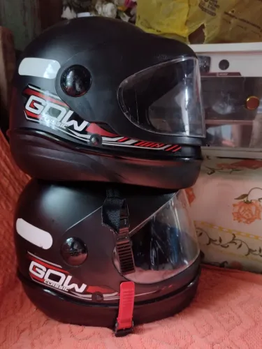 Capacete Gow Classic Preto - Usado (em perfeitas condições)