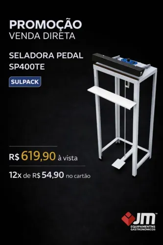 Seladora SP400TE Sulpack  - JM Equipamentos  - Sônia 