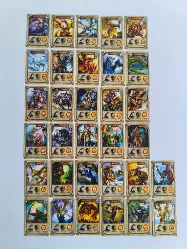 Tazos Dracomania Elma Chips Original - Coleção Completa 