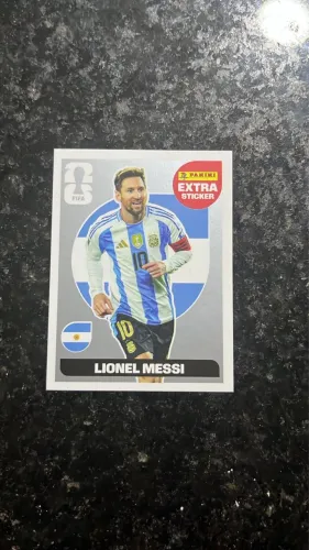 FIGURINHA Messi Prata legend Extra 2026