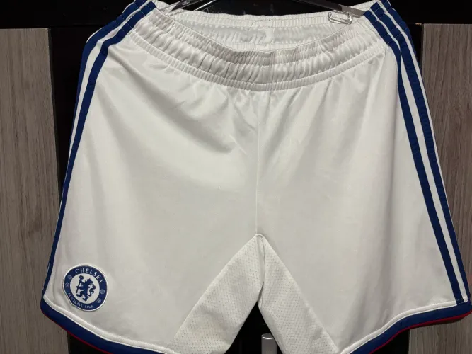 Calção short adidas chelsea 2014 segundo uniforme