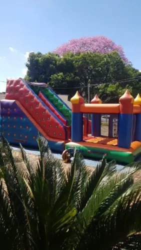 Touro mecânico pecuária de Goiânia,  festa junina, festa infantil,  pula pula, tobogã 