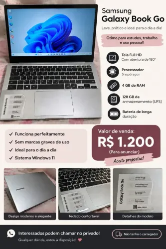 Notebook Galaxy book Go