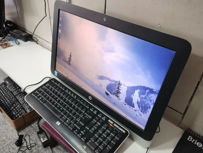 Computador Hp All In One 22-3100br, Intel Core I3 8gb 500gb