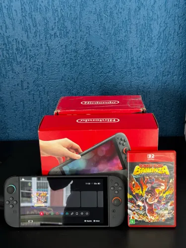 Console Nintendo Switch 2 com jogo
