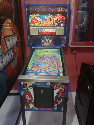 Sonic Pinball Mania, Pinball Virtual Arcade, Fliperama