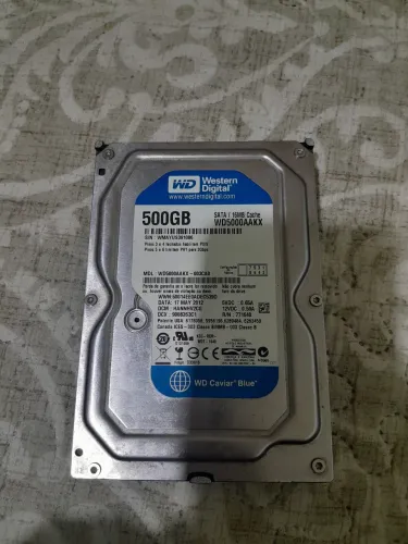 HD 500gb funcionando perfeitamente