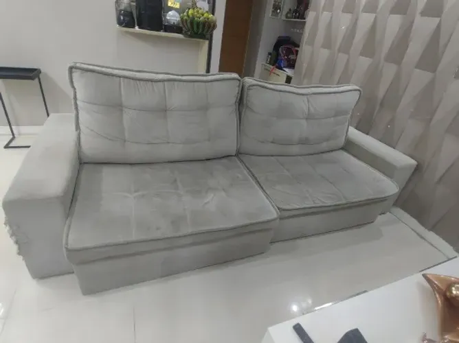 SOFÁ RETRÁTIL E RECLINÁVEL