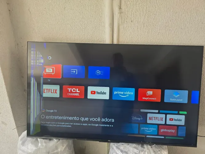 Tv Samart TCL 50 polegadas com Avaria