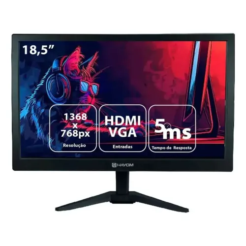 Promocao Monitor lcd 18.5 hoyom apenas 320.00 produto novo com garantía