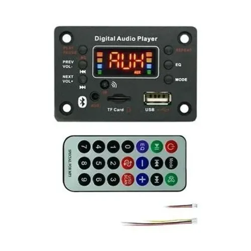 Placa Decodificadora Mp3 P/ Caixa Ativa Usb Radio Bluetooth