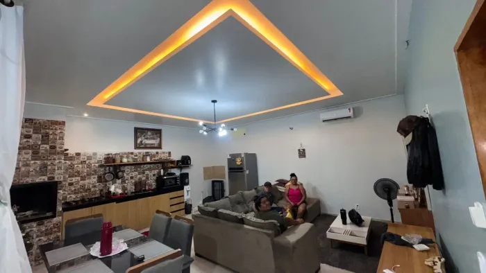 Casa com dois terrenos