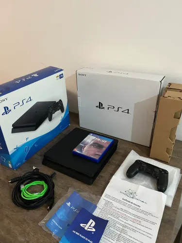 Ps4 SLIM NOVO 1TB, COM NOTA, caixa tudo original, aceito cartão!! 12x!