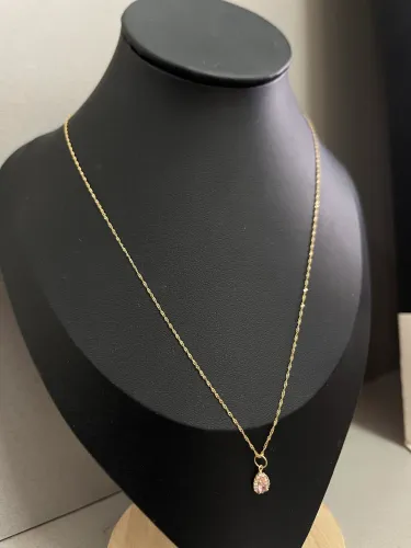 Corrente Feminina de ouro 1.32g 18k procedência garantia eterna