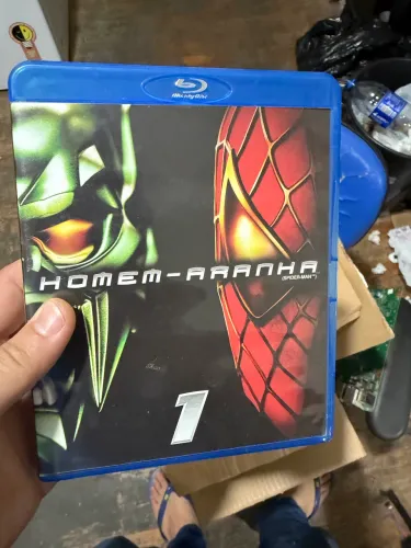 Homem Aranha 1, 2e 3 Blue Ray
