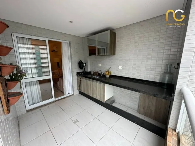 Apartamento com 2 dormitórios à venda, 84 m² por R$ 650.000,00 - Canto do Forte - Praia Gr