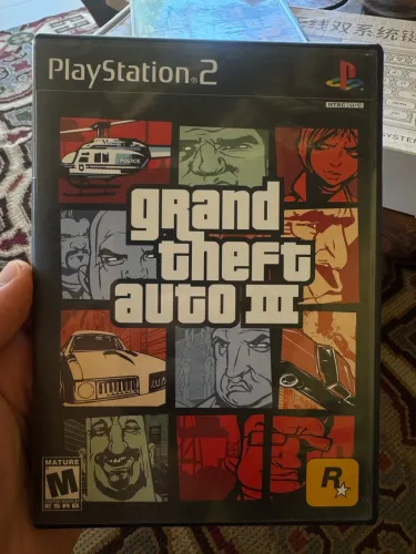 GTA 3 Original - PS2 + Poster + Manual