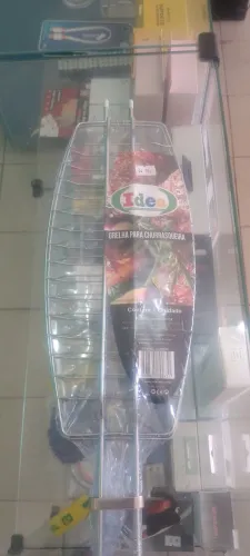 Grelha para churrasco 15x33x63 cm
