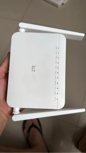Kit ONT ZTE F6201p WI-FI 06 10 peças com fontes desbloqueadas