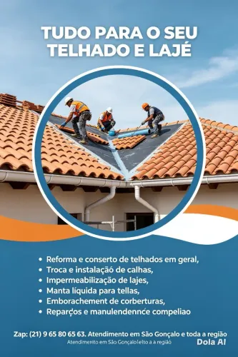 Serviços de telhados
