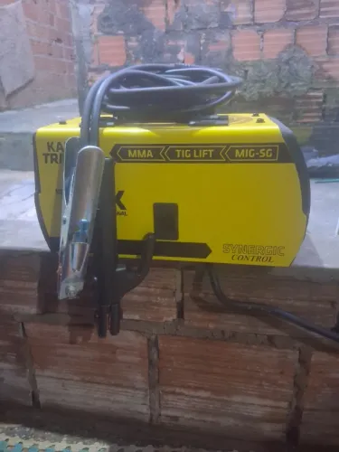 Máquina de solda mig tig mma bivolt