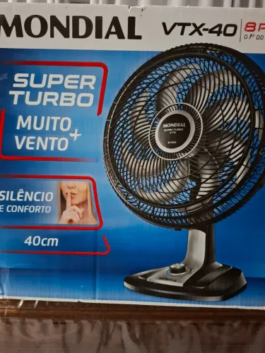 Ventilador Mondial Turbo 40cm - Novo lacrado