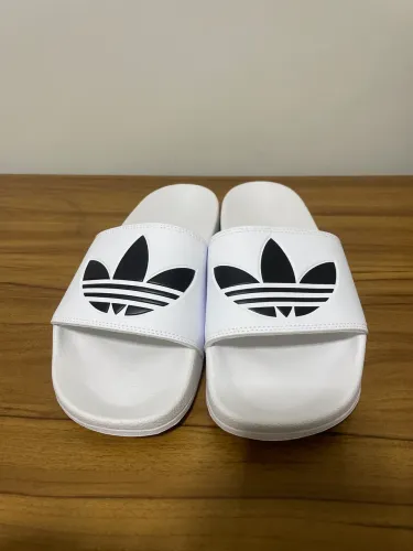 chinelo adidas branco original