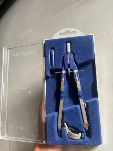 Compasso Staedtler Original Completo - Perfeito para Edificações